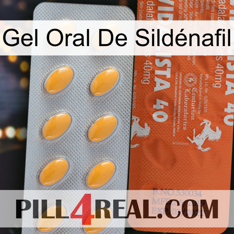 Gel Oral De Sildénafil 43